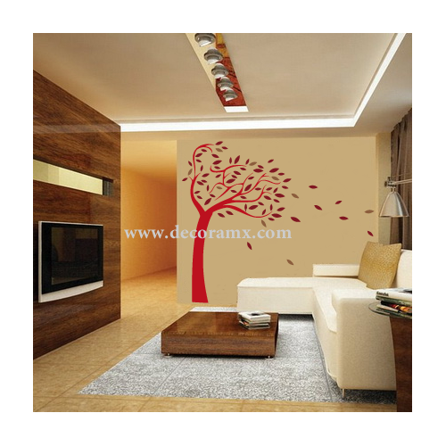 Vinilo &Aacute;rbol Tres Colores 163