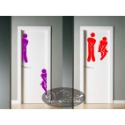 Vinilo Señalamientos Baño
