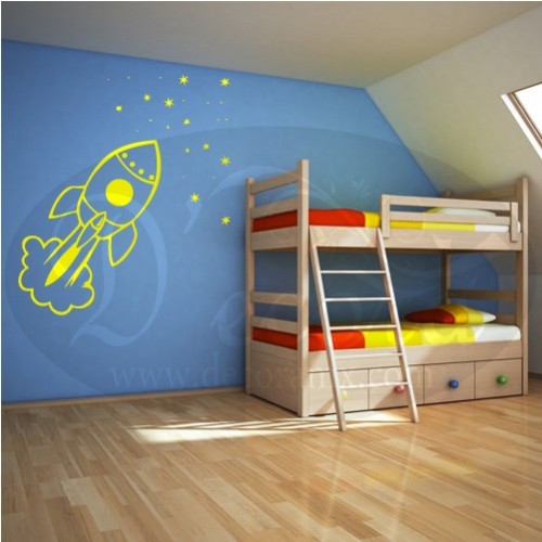 Vinilo Cohete Infantil 240