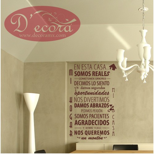 Texto En Esta Casa 334