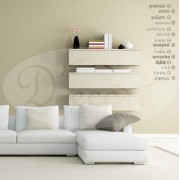 Vinilo Texto - +