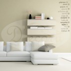 Vinilo Texto Piensa - +