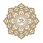 Vinilo Mandala Om 1024