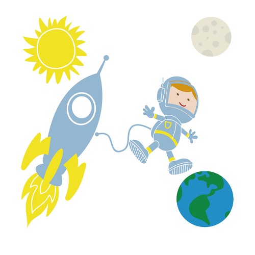 Vinilo Astronauta 1028
